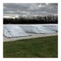 Large Ensilage and Grain Bag - White-Black - 14' x 500'