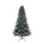 Christmas Tree - Canada - 500 Lights  White and Multi-Coloured - 9 Functions - 7.5'