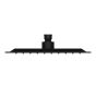 Rain Shower - Square - Matte Black - 10"