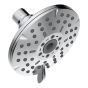 Shower Head - 6 Functions - Massage Jet - Chrome