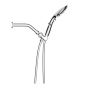 Hand Shower Combo - 7 Functions - Chrome - 2 pcs