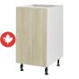 Base Cabinet 1 Door - Sheer Beauty - Wood - 18" x 34 3/4" x 24"