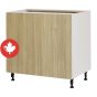 Base Cabinet 2 Doors - Wood - Sheer Beauty - 36" x 34 3/4" x 24"
