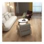 Plancher de vinyle, SPC, 5 mm, Bora, Aspen, 7" x 48"
