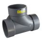 Té Y, RadonX, femelle, PVC, SGV, 4"
