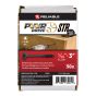 Structural Screw - PWR - T17 - Black - 5/16" x 3" - 50/pkg