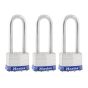 Cadenas Laminé, grand arceau, 1 3/4", 3pqt