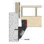 Patio Beam Support - 2 500 lb