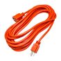 Outdoor Extension Cord - 1 Outlet - Orange - 30 m
