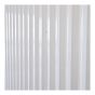 Panneau ondulé en PVC, Marvec, blanc, 40" x 146"