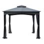 Gazebo With Vented Softtop – 10’ x 10’