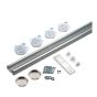 Bypass Door HDWE Kit - 48"