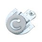 Offset Adjustable Dial Bypass Door Support - 1/8"