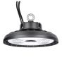 Luminaire DEL pour plafond élevé, noir, 100-347 V, 100-150-200 W