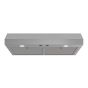 Hotte sous armoire, Glacier, 350, inox, 30"