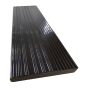 Marche en aluminium, noir, 11" x 42"