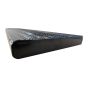 Marche en aluminium, noir, 11" x 42"