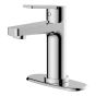 Robinet de lavabo, 1 poignée, Rimini, chrome