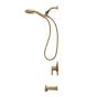 Robinet bain douche, Beric, or bronzé