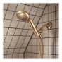 Robinet bain douche, Beric, or bronzé
