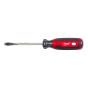 Screwdriver With Cushion Grip - Slot - 4"