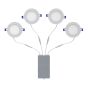 Recessed Light – LED – 4 in 1 – 5 CCT - 4" - 4/pkg