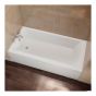Alcove Bathtub - Emra - 30" x 60" x 15" - Acrylic - Left-Hand Outlet