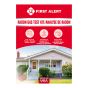 Kit d'analyse de radon, rouge