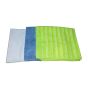 Chiffons en microfibre, assortis, 14" x 14", 3/pqt