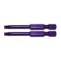 T-20 2-in Bits, Purple, 2-pk