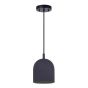 Cimentia Pendant Light - 6" - Matte Black