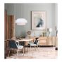 Abajuro Pendant Light – 22" – White