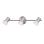 Track – 3 Lights – Hudsa - Brushed Nickel