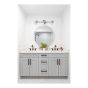 Track – 3 Lights – Hudsa - Brushed Nickel