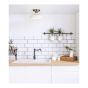 Osani Flushmount – 10" – White-gold