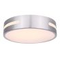 Flushmount – Del Venacco – Brushed Nickel - 13"