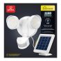Lumière de sécurité, DEL, solaire, blanc