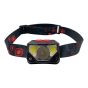 Lampe frontale DEL rechargeable, 150 lumens, noire