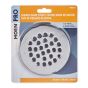 Couvre-drain de douche, chrome, 4-1/4 po de diamètre