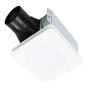 Ventilateur de salle de bain, 60 pi³/min, 0,9 sone, DEL