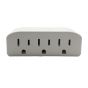 Wall Tap – 3 Outlets – 15A – White