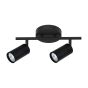 Track – 2 Lights – Flarym – Black - 30 cm x 15 cm