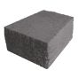 Rustico Wall Block - 4” x 7 1/2 ” x 5 3/4” - Charcoal Finish