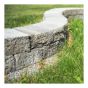 Rustico Wall Block - 4” x 7 1/2 ” x 5 3/4” - Charcoal Finish