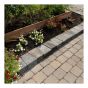 Rustico Wall Block - 4” x 7 1/2 ” x 5 3/4” - Charcoal Finish