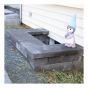 Slab – Versa – Charcoal - 19 1/4'' x 8 1/2'' x 2''