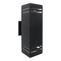 Outdoor Light Wall – Maorra – Black - 12.99" x 12.5" x 5.9"