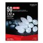 50 String Lights - LED - 24.5’ - Pure White