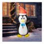Christmas Inflatable Decoration - Penguin - LED - 4’