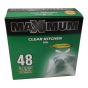 Sacs de cuisine transparents, 21 L, 20 x 22 po, 48/pqt